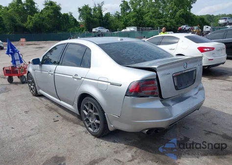 2007 Acura Tl Type S z USA, uszkodzony, nr VIN 19UUA76587A019993